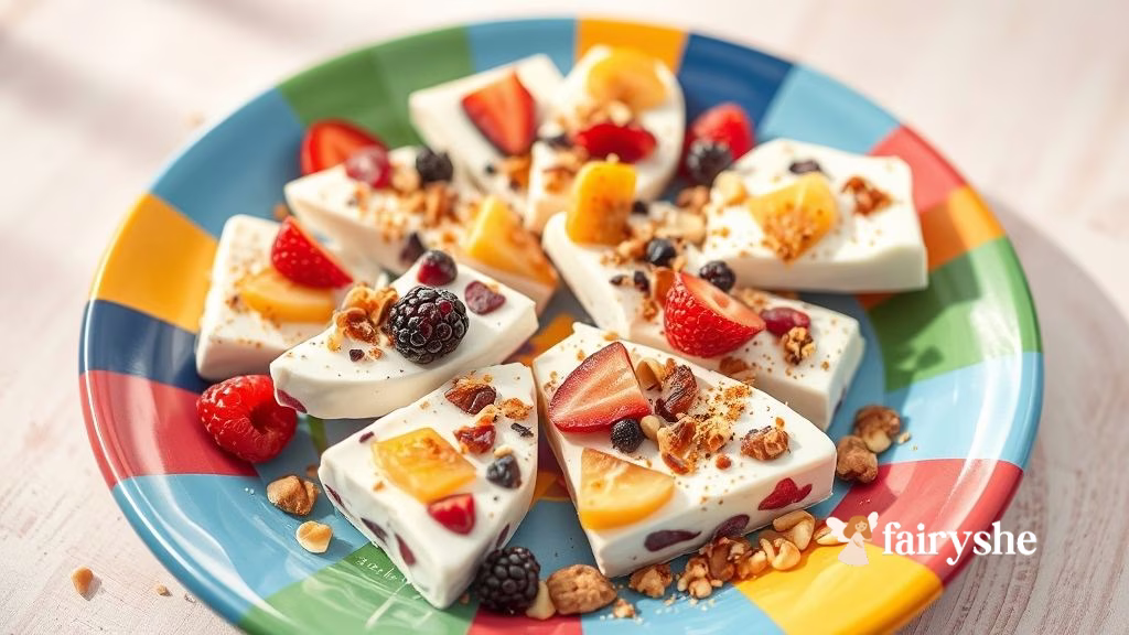 Frozen Yogurt Bark