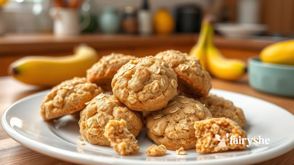 Banana Oat Cookies