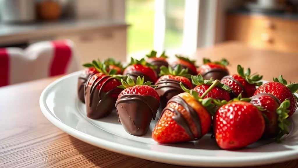 Chocolate-Dipped Strawberries